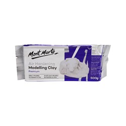MONT MARTE MODELLING CLAY White 500g